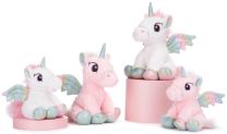 Pink & White Unicorn With Sparkles 49420